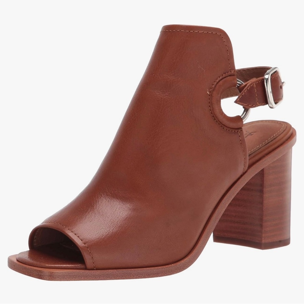 Frye Women's Slingback Heeled Sandal, Whiskey, 9